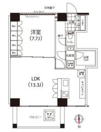 クイズ恵比寿 808 間取り図