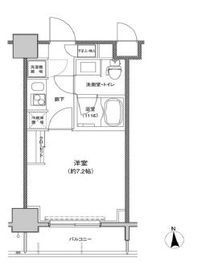 東急セットアップレジデンス恵比寿 405 間取り図