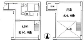 ベルファース芝パルク 404 間取り図