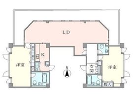 N・Iヒルズ池田山 303 間取り図