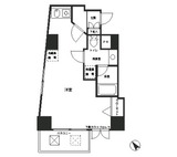 レジディア恵比寿 702 間取り図