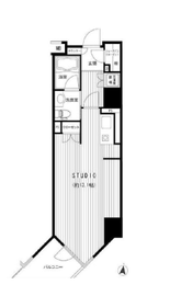 Feel A 渋谷 6階 間取り図