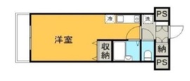 エスコート麻布十番 3階 間取り図