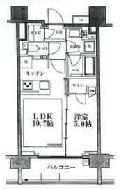 シティハウス南麻布一丁目 4階 間取り図