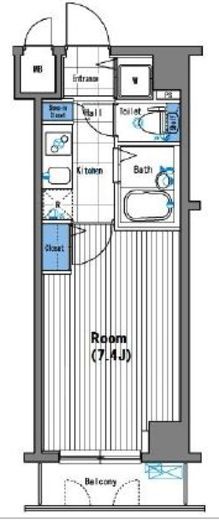 グランド・ガーラ三田 3階 間取り図