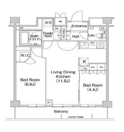 コンフォリア駒場 312 間取り図