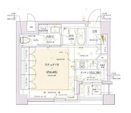 グラーサ三番町 5階 間取り図