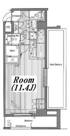 グランド・ガーラ南麻布 7階 間取り図