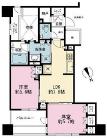 ザ・サンメゾン文京本郷エルド 4階 間取り図