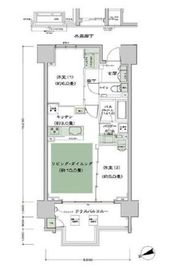 ハーバーテラス品川 2階 間取り図