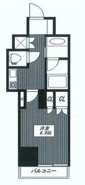 ファミール東京グランリッツ 10階 間取り図