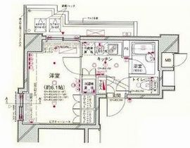 パレステュディオ渋谷ステーションフロント 4階 間取り図