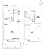 カスタリア中延 1106 間取り図