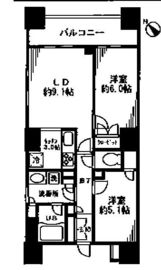 レジディア日本橋馬喰町 907 間取り図