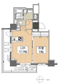 清澄白河レジデンス弐番館 409 間取り図