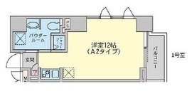 エグゼトゥール日本橋 801 間取り図