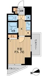 HF早稲田レジデンス 1101 間取り図