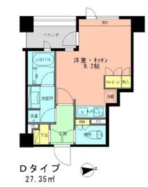 ラフィネジュ学芸大学 404 間取り図