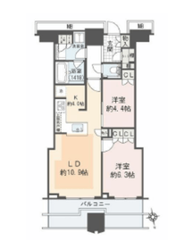 富久クロスコンフォートタワー(Tomihisa Cross)  31階 間取り図