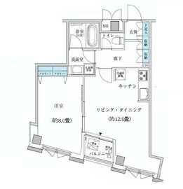 クアルソ富士見 603 間取り図