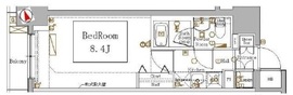 ブレシア銀座イースト 7階 間取り図