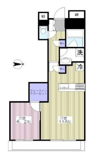 富久クロスコンフォートタワー(Tomihisa Cross)  31階 間取り図