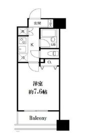 スペーシア秋葉原 1005 間取り図