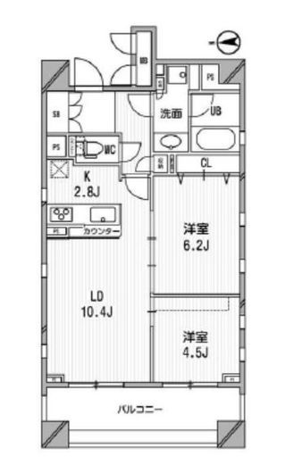 アーデン神保町 1001 間取り図