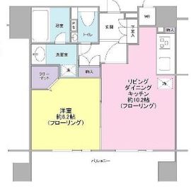 レフィール日本橋本町 7階 間取り図