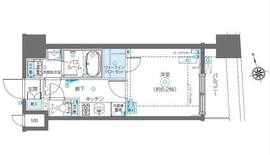 ZOOM渋谷富ヶ谷 3階 間取り図