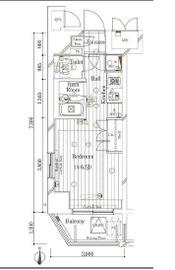 ガリシアヒルズ西麻布EAST 7階 間取り図