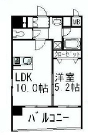 エスペランザアザブ 502 間取り図