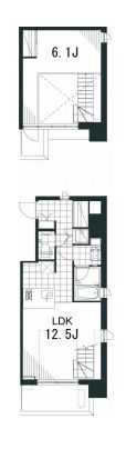 ラティエラ文京音羽 504 間取り図