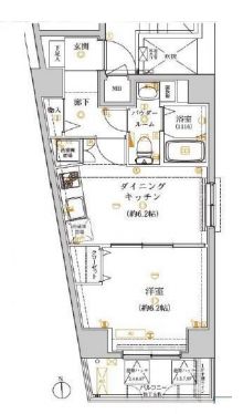 アルテシモフォルテ 3階 間取り図
