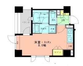 ラフィネジュ学芸大学 401 間取り図