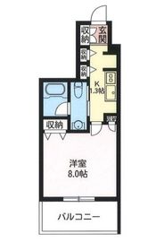 エスティメゾン三軒茶屋2 302 間取り図