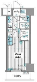 グランド・ガーラ銀座 10階 間取り図