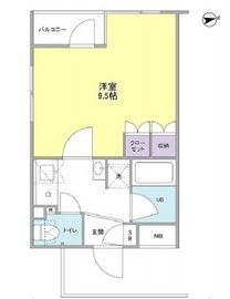 ディアレンス西麻布 202 間取り図