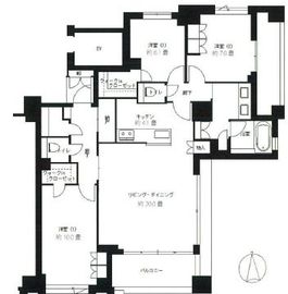 プラウド自由が丘 9階 間取り図