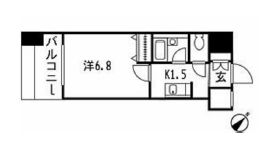ドゥーエ新川 1308 間取り図