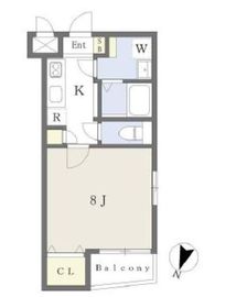 レガーロ渋谷本町 401 間取り図