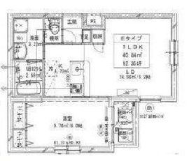 レガーロ渋谷本町 302 間取り図