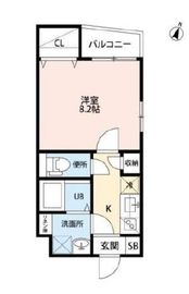 レガーロ渋谷本町 203 間取り図