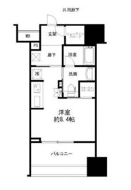 クレヴィア門前仲町 4階 間取り図