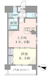 ラキャリラット日本橋 902 間取り図