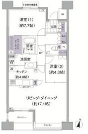 アビティ目黒 602 間取り図