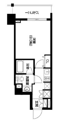 アーバネックス神保町 703 間取り図