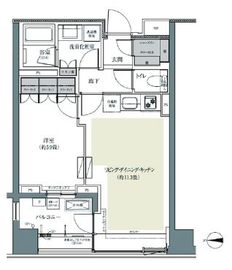 パークハウス東中野リヴゴーシュ 2階 間取り図