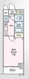 グランド・ガーラ西麻布 2階 間取り図