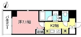 プライムメゾン初台 201 間取り図